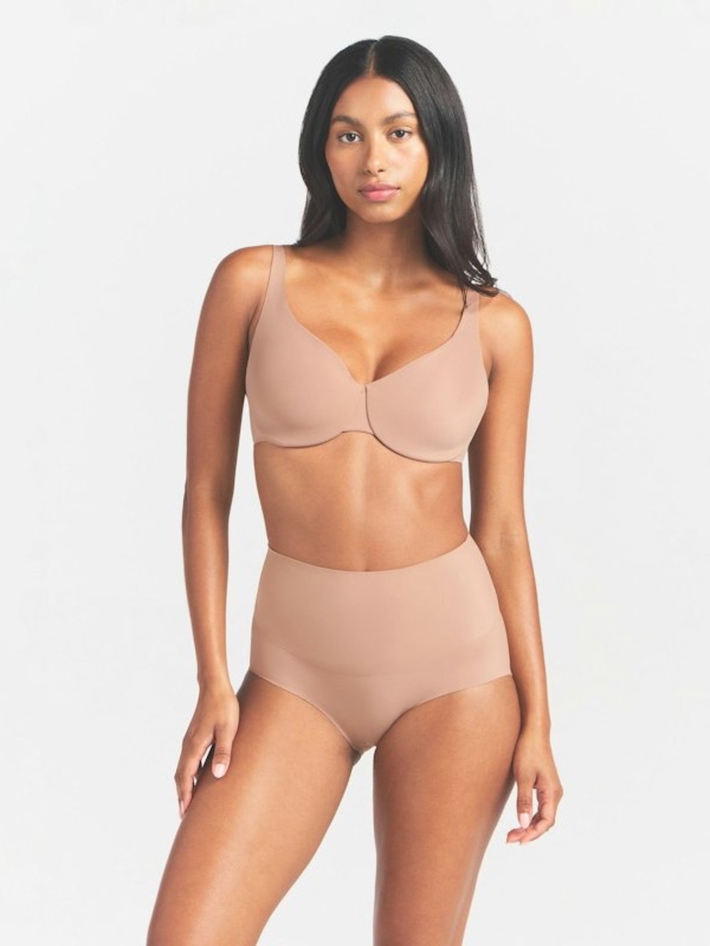 SKIMS NWT smoothing intimates unlined minimizer bra color sienna size 32DD